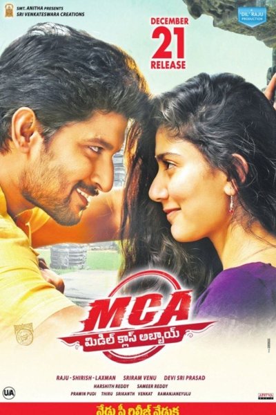 MCA (Middle Class Abbayi) official poster