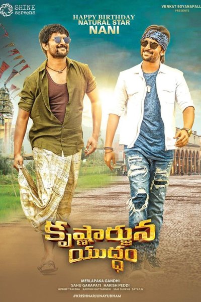 Krishnarjuna Yudham  official poster