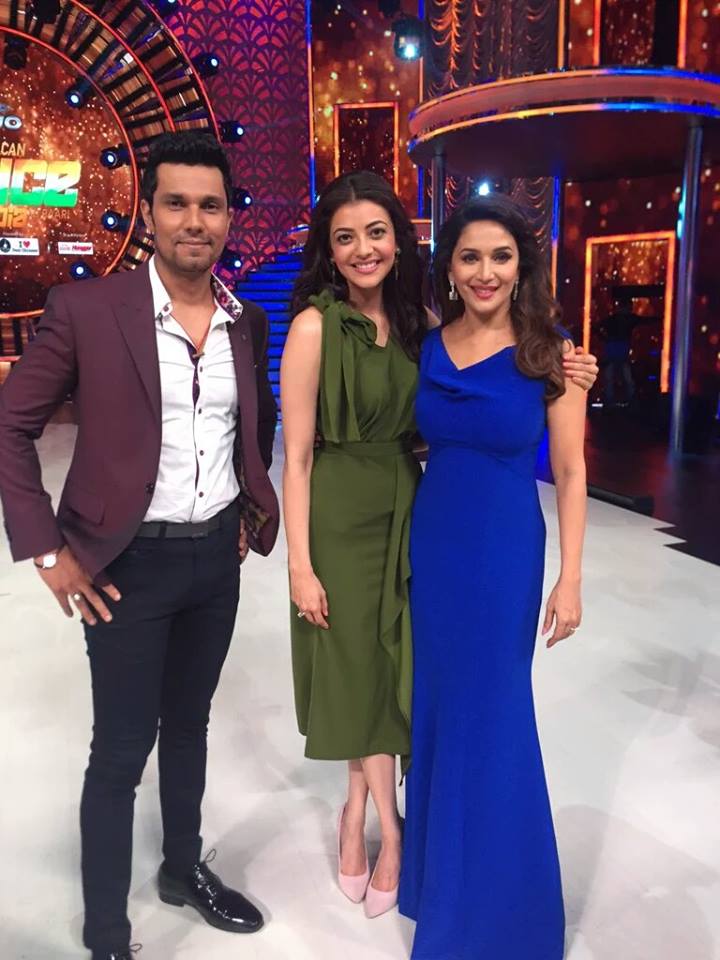 ‎Randeep Hooda, Kajal Aggarwal At the 'So You Think You Can Dance' show with stunning Madhuri Dixit
