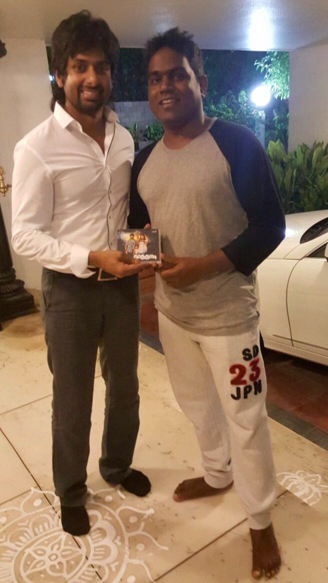 Kathadi Audio Launch Stills Avishek, Yuvan
