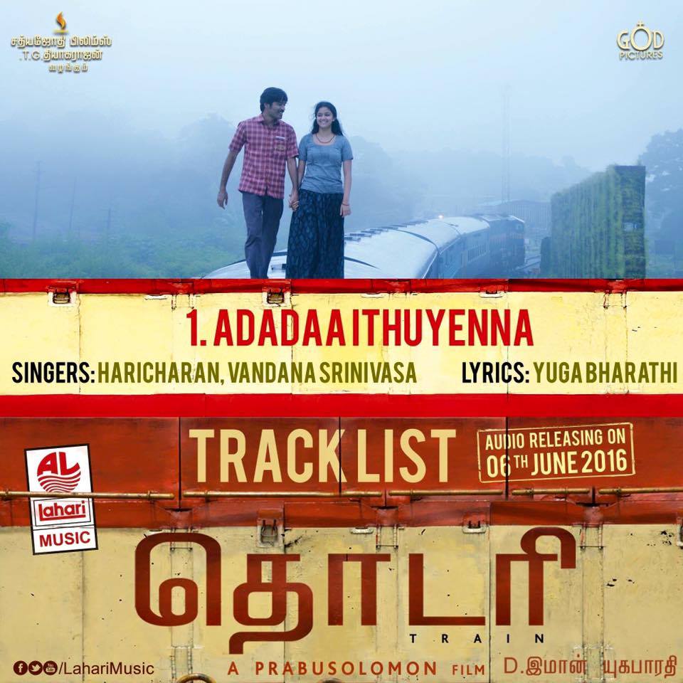 Thodari Movie Tracklist Posters