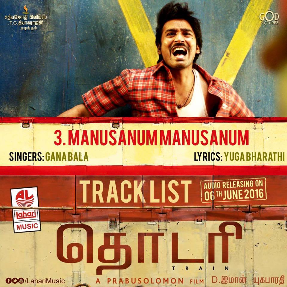 Thodari Movie Tracklist Posters
