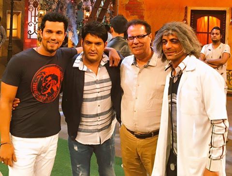 Randeep Hooda On The Sets of Kapil Sharma Show