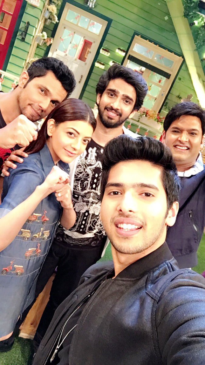 Randeep Hooda, Kajal Aggarwal and Amaal Mallik Fun On The Kapil Sharma Show