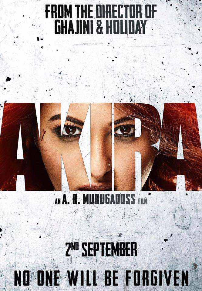 Akira Hindi Movie Poster starring Sonakshi Sinha