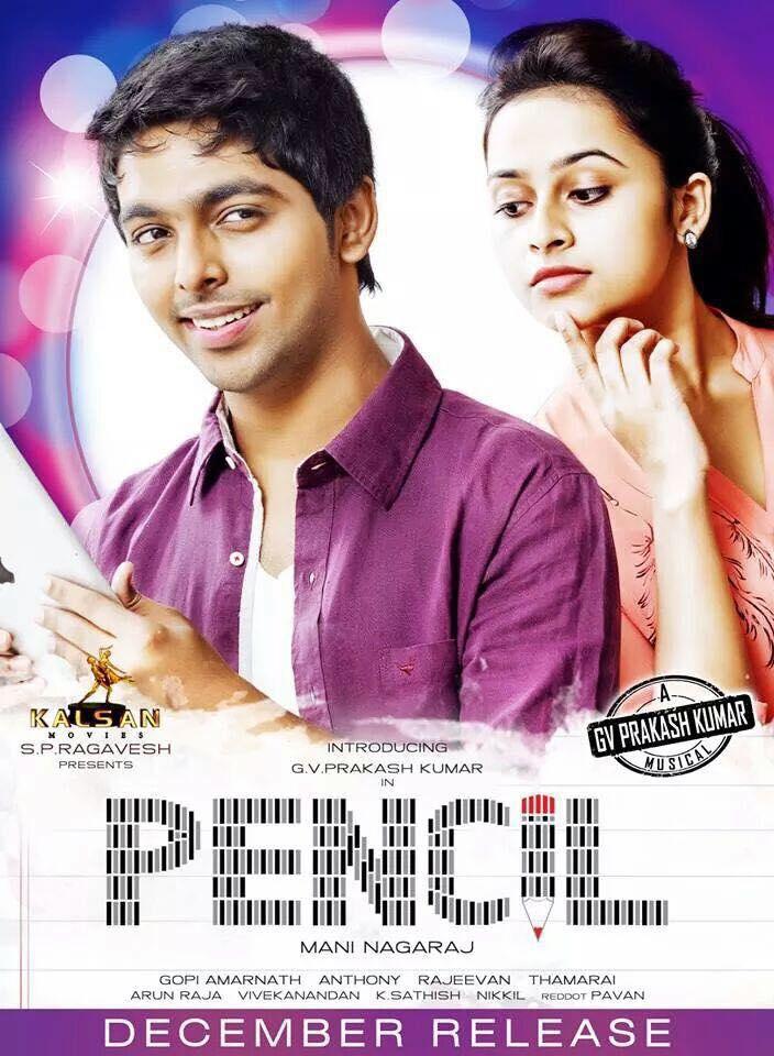 Pencil Tamil Movie Stills & Posters | G. V. Prakash Kumar, Sri Divya