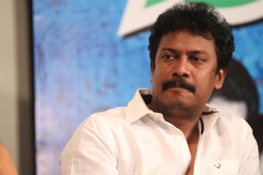 Deirector Samuthrakani at Pagiri audio launch