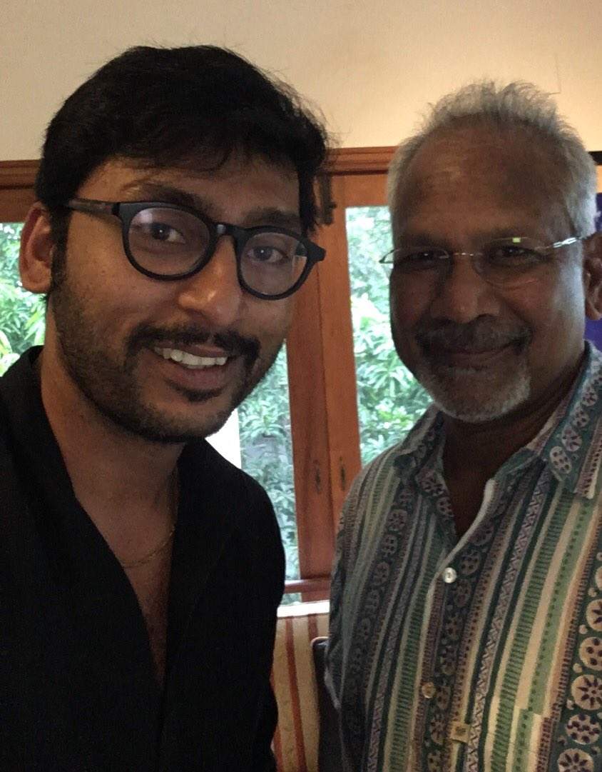 R J Balaji and Mani Ratnam