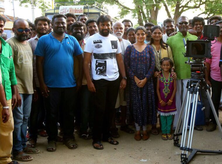 Kidaari Movie Shooting Spot Stills | Sasikumar, Nikhila Vimal and dir Prasath Murugesan