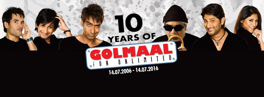 10 years of Golmaal