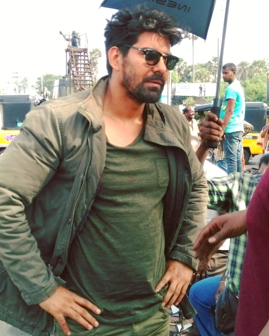 Kabir Duhan Singh | Jakkana Telugu Movie Shooting Spot Stills