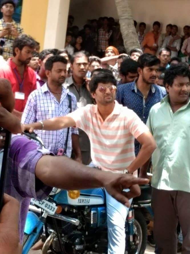 Actor Nani New Movie On-Location Stills