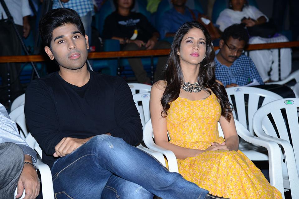 Allu Sirish-Lavanya Tripathi Starrer Srirastu Subhamastu Movie Song Launch Stills