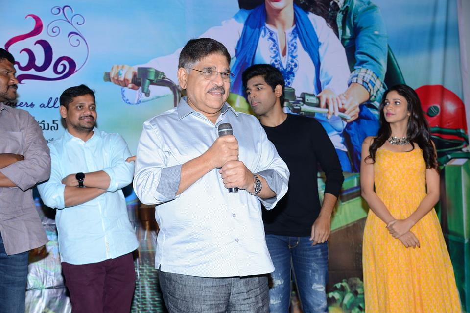 Allu Sirish-Lavanya Tripathi Starrer Srirastu Subhamastu Movie Song Launch Stills