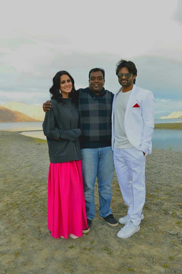 Thikka Movie Shooting Spot Stills | Sai Dharam Tej, Larissa Bonesi