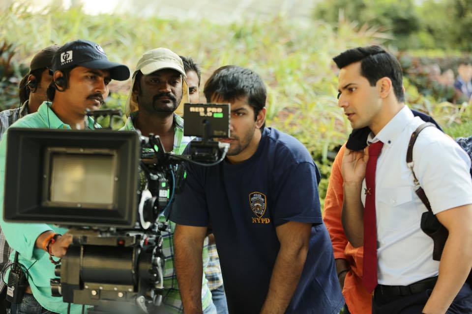  John Abraham and Varun Dhawan stills from the sets of Dishoom