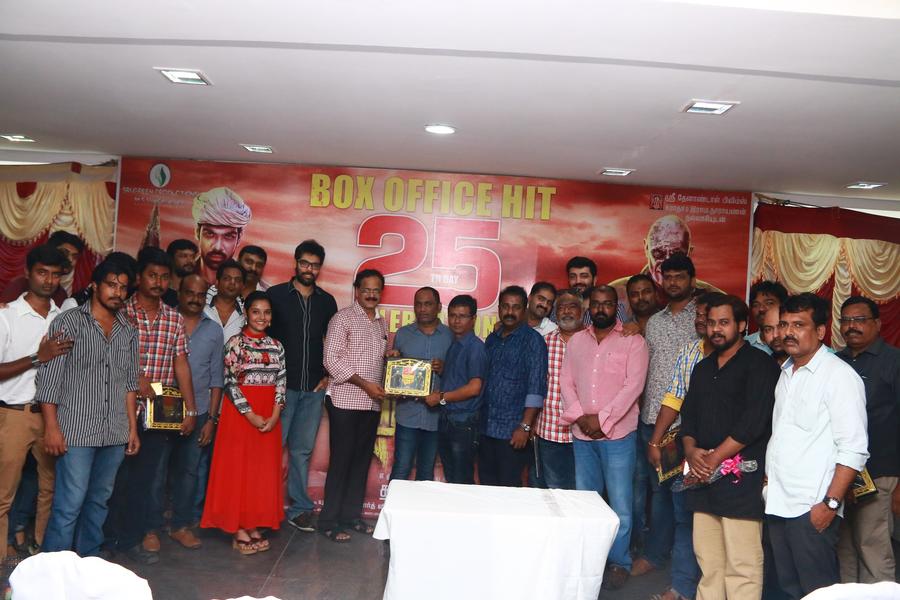 Jackson Durai 25th day celebration stills | Actor Sibiraj, Siddharth Vipin, JD director Dharanidharan and dir sasi