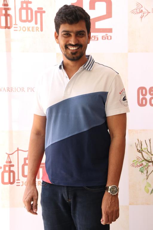 Joker Tamil Movie Press Meet Stills
