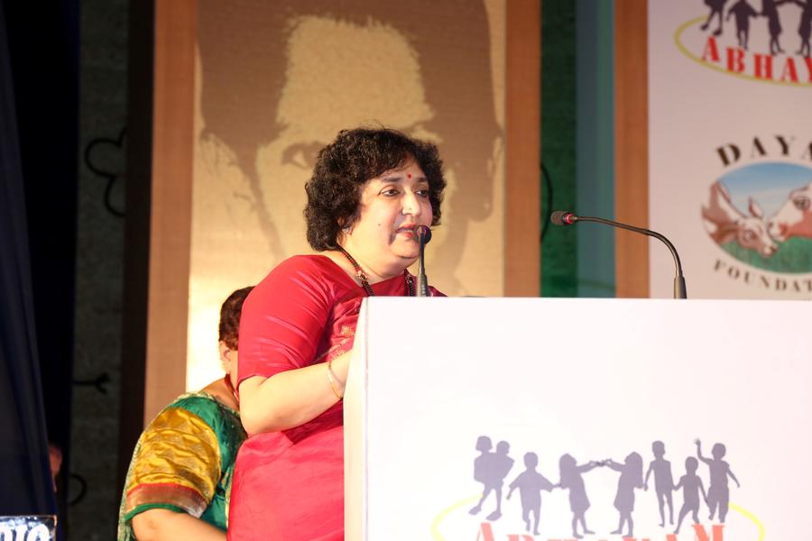 Stills from Latha RajiniKanth's Daya Foundations Project Abhayam