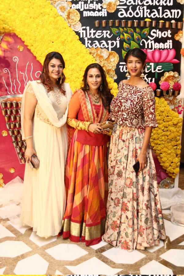 Rayane and Cricketer Abhimanyu Mithun Weeding Stills | Lakshmi Manchu, Aishwarya R. Dhanush