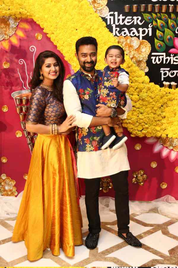 Rayane and Cricketer Abhimanyu Mithun Weeding Stills | Sneha, Prasanna