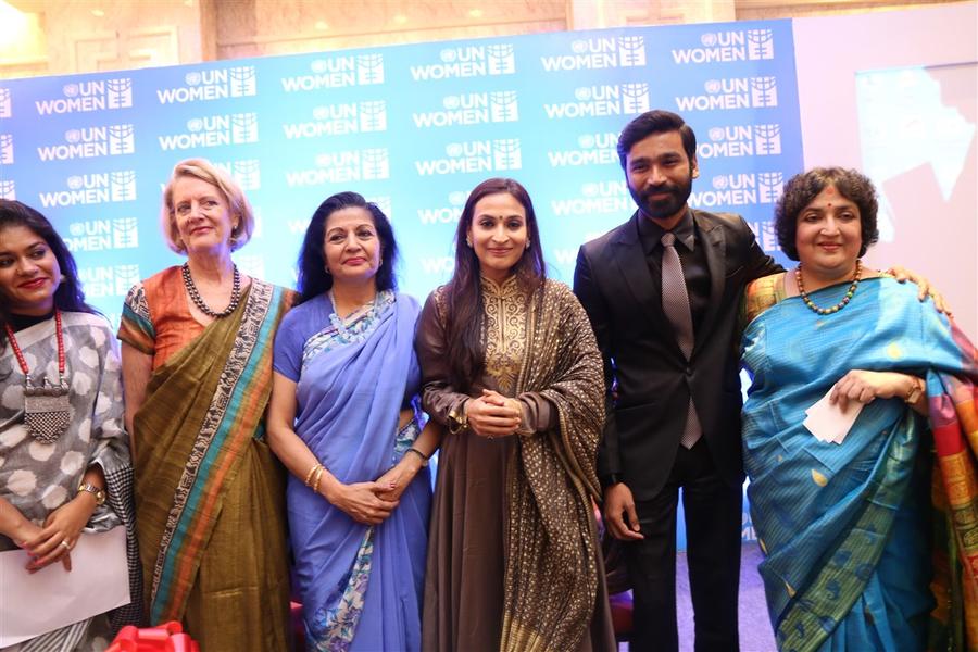 Aishwarya R. Dhanush, Latha Rajinikanth and Actor Dhanush Stills