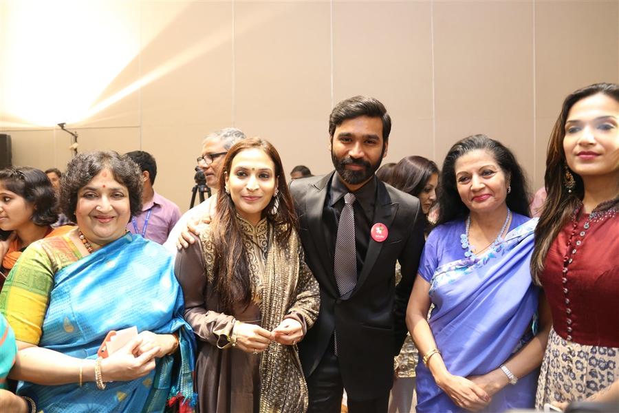 Aishwarya R. Dhanush, Latha Rajinikanth Soundarya Rajikanth and Actor Dhanush Stills