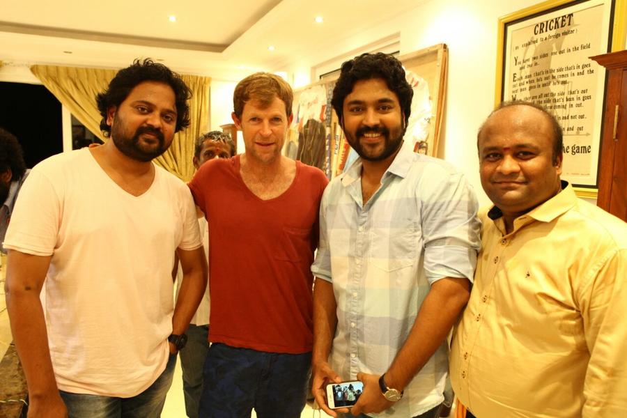 Kayal Chandran with South African Cricketer Jonty Rhodes Stills