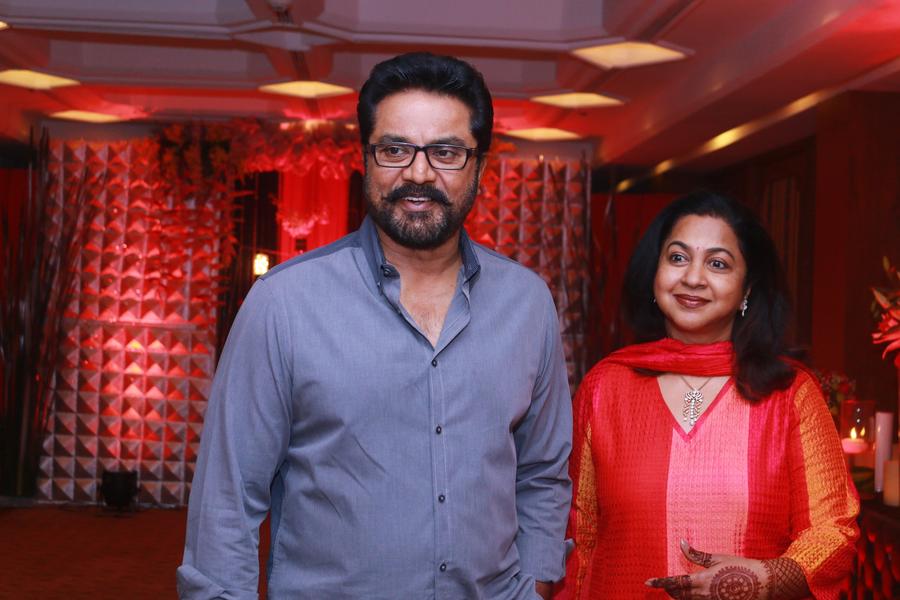 Rajkumar and Sripriya Rajkumar's 25th Wedding Anniversary Stills | Sarath kumar, Raadhika Sarathkumar