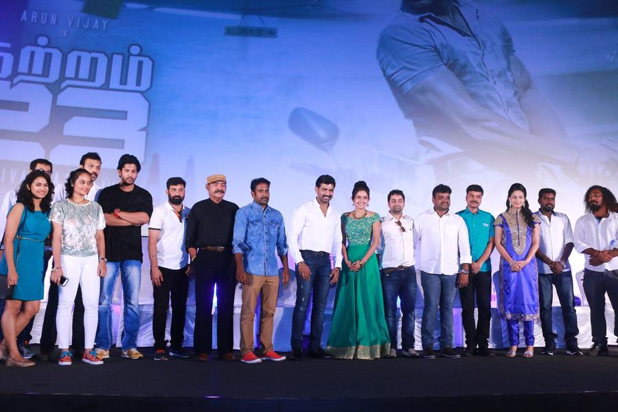 Kuttram 23 Movie Audio Lainch Stills | Abinaya, Arun Vijay, Vamsi Krishna, Stunt Silva