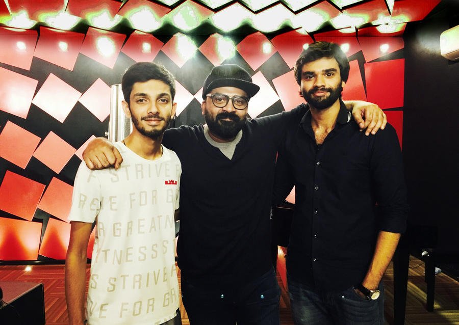 Anirudh, Simbu,  Hrishikesh stills