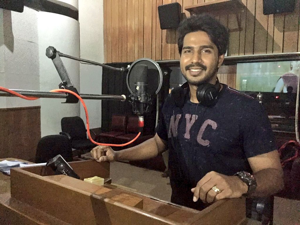Vishnu Dubbing for Maaveeran Kittu Movie 