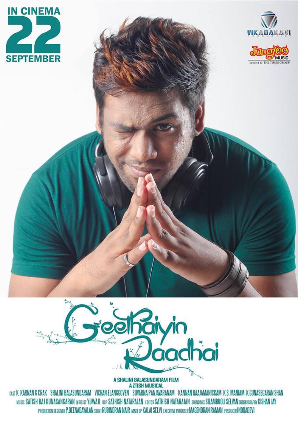 Geethaiyin Raadhai Movie Posters