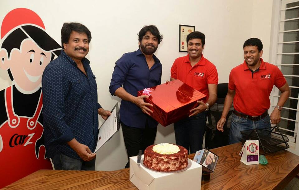 Akkineni Nagarjuna Launches CarZ Express in Hyderabad