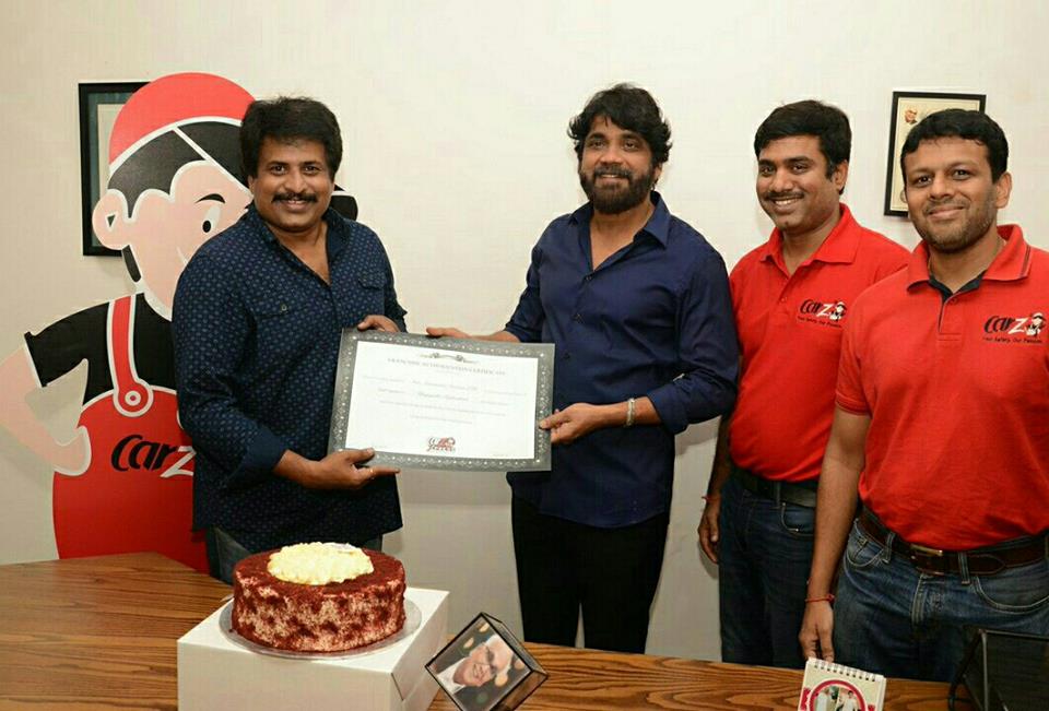 Akkineni Nagarjuna Launches CarZ Express in Hyderabad