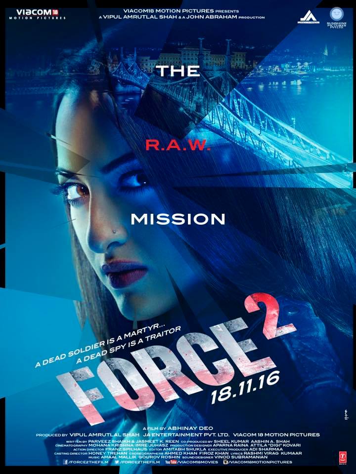 Force 2 Hindi Movie Posters | Sonakshi Sinha