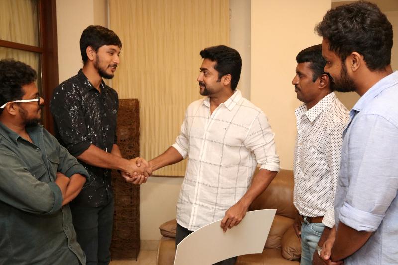 Ivan Thandhiran first look release by Actor Suriya