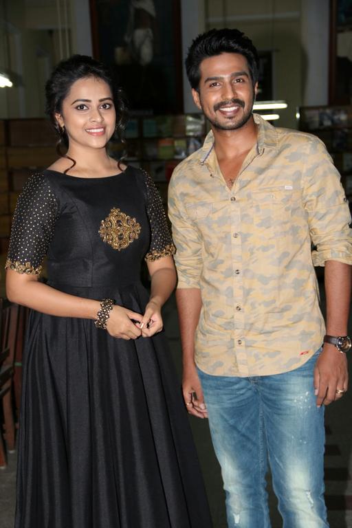 Maaveeran Kittu Teaser Launch Stills | Vishnu Vishal, Sri Divya