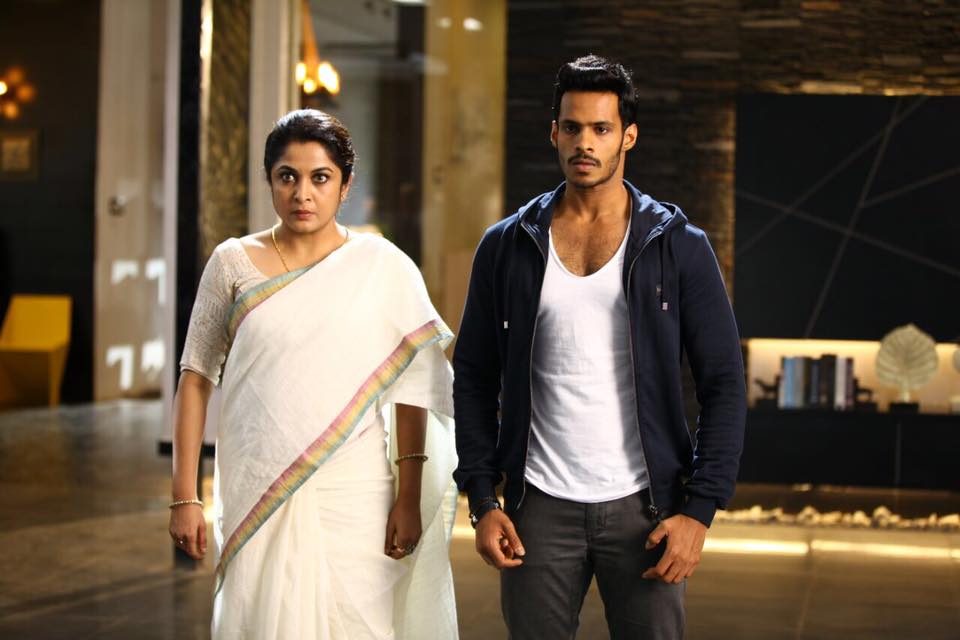 Nikhil Gowda and Ramya Krishnan Stills From Jaguar Movie