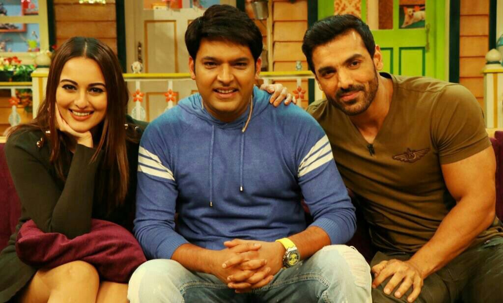 John Abraham and Sonakshi Sinha Promote Force 2 On The Kapil Sharma Show