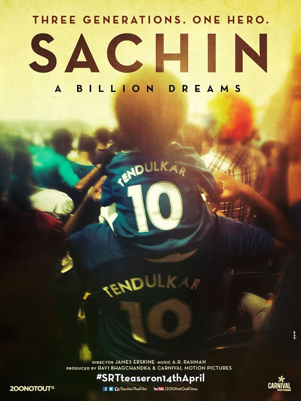 Sachin: A Billion Dreams Movie Posters