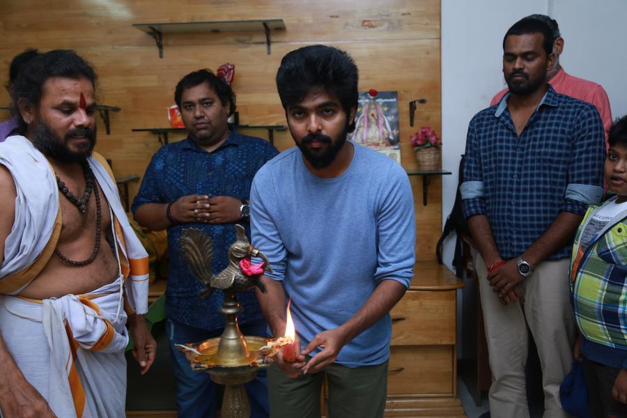  4G Tamil Movie Pooja Stills | Producer C. V. Kumar, G. V. Prakash Kumar, Director Venkat Pakkar