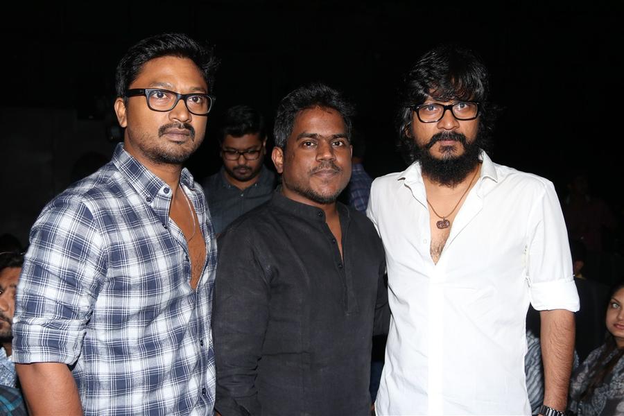 Krishna, Yuvan and Vishnuvardhan at Yaakkai Audio Launch Stills