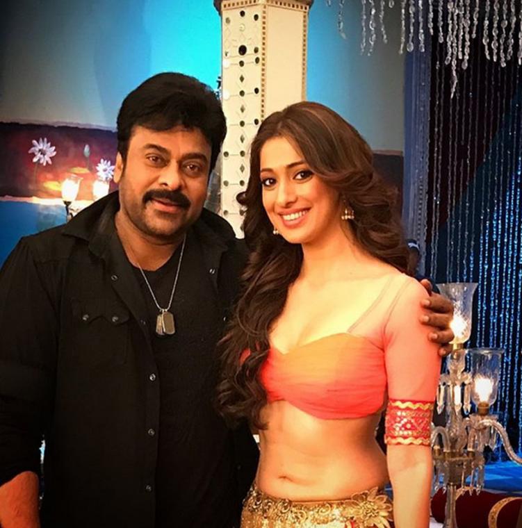 Raai Laxmi Latest Stills From The Sets Of Khaidi No 150