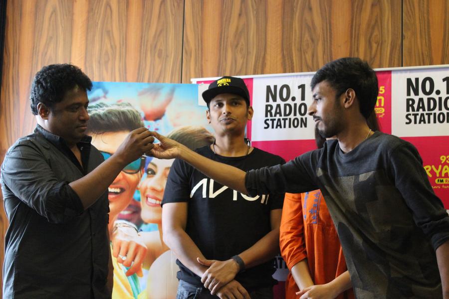 Kavalai Vendam Movie Audio Launch Stills | Leon James. Jiiva