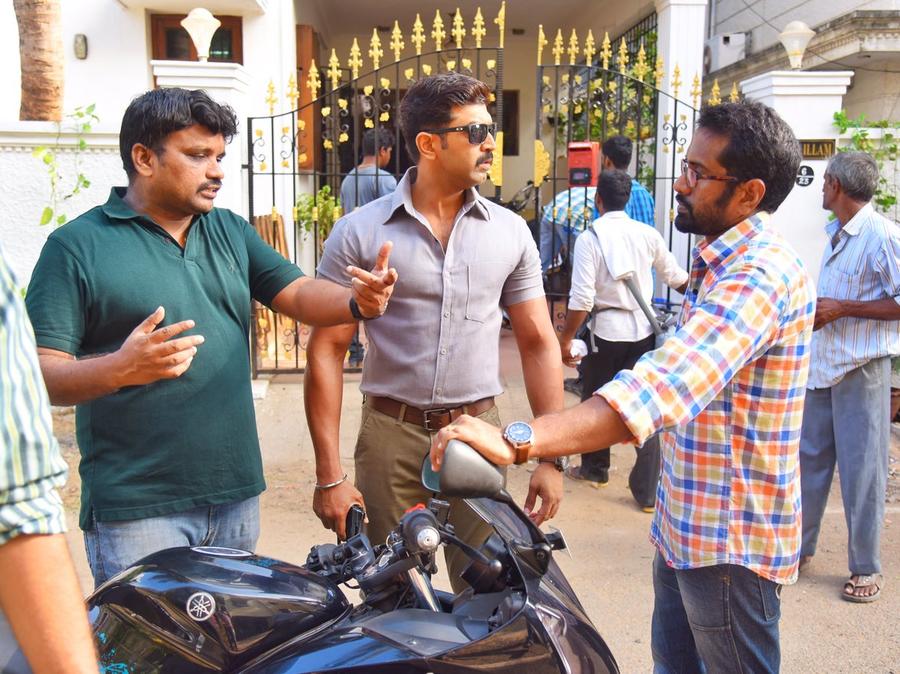 Kuttram 23 Shooting Spot Stills | Arun Vijay, Bhaskaran K. M., Arivazhagan