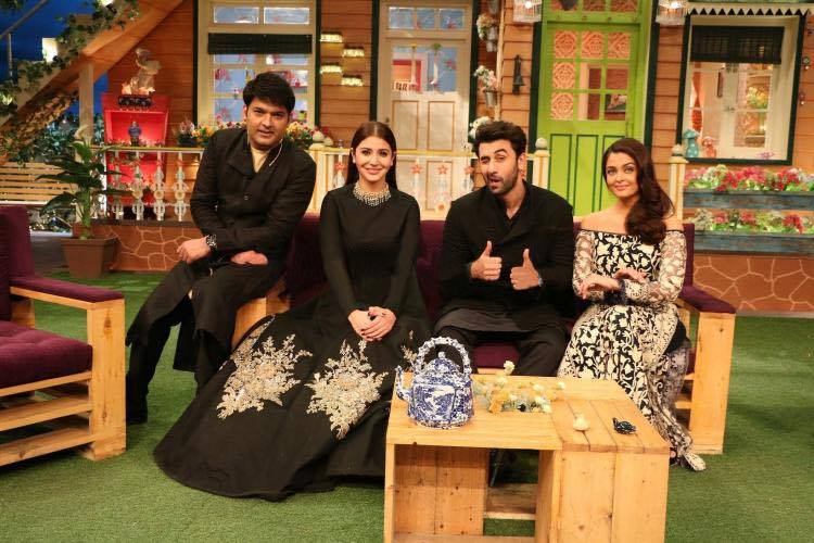 Anushka, Aishwarya Rai, Ranbir promote 'ADHM' On The Kapil Sharma Show