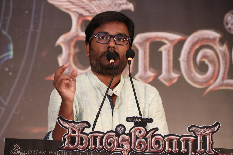 Kaashmora Movie Press Meet Stills - Editor V. J. Sabu Joseph