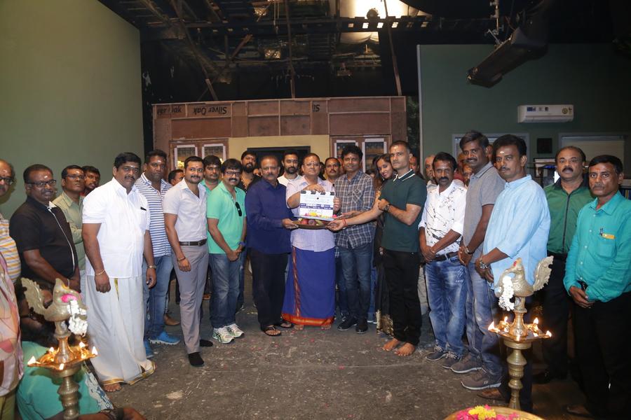 Thiruttu Payale 2 Movie Pooja Stills | Bobby Simha, Prasanna, Vivek, Robo Shankar, Director Susi Ganesan