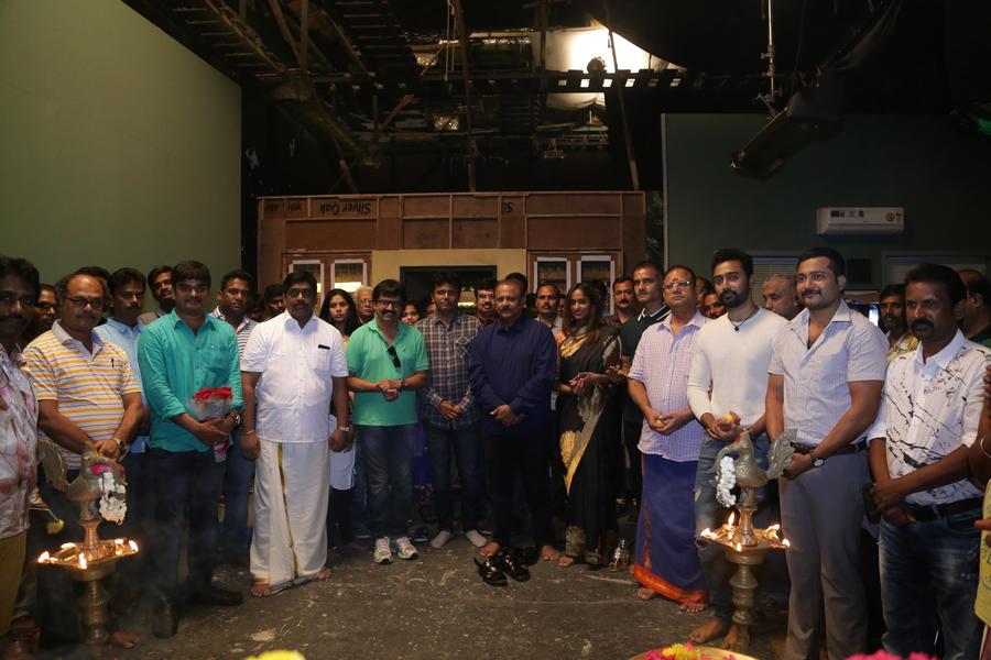 Thiruttu Payale 2 Movie Pooja Stills | Bobby Simha, Prasanna, Vivek, Robo Shankar, Director Susi Ganesan